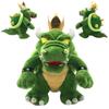 Adorable Super Mario King Koopa Bowser Plush Toy Soft Stuffed Green Animal Doll 12 Inch