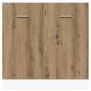 Lyon Under Sink Cabinet in Artisan Oak Finish 80 x 46 x 81.5 cm Particleboard