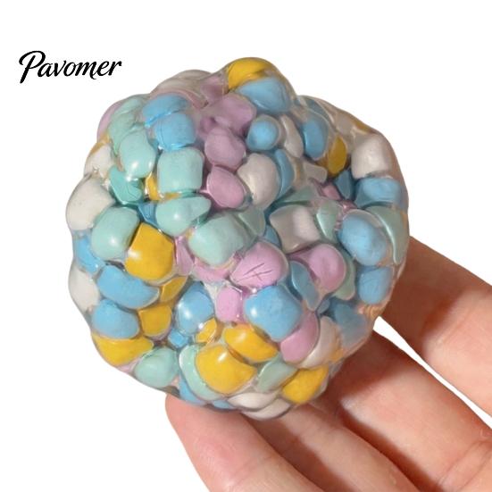 Relaxing Toys for Office Desk Handmade Squeeze Stress Ball, Ultra‑Soft Fidget Squeaky Creative Sensory Engaging Boys Girls Toy Party, Relief