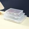 Plastic Storage Box for Office Supplies Large Capacity Transparent Books/Documents/Magazines Storage Case Desktop Organizer Box