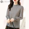 Printed Long Puff Geometric Sheer Stand Band Designed Full Regular Cool Long Sleeve Covers Your Looks Retro Puff Tall Looks 10 Minute Mock Smooth