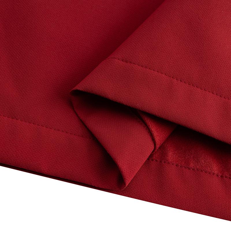 ANTA Jackets Men's Dark Melancholic Red Hooded Moderate Soft Shell 152547606N-2