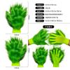 Classic Grinch Green Hair Hood Gloves Masquerade Live Mask Christmas Funny Show Props
