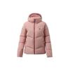 Li Ning Training Series Logo Теплая куртка с капюшоном Женская верхняя одежда Туманно-розовый-розовый AYMS270-3