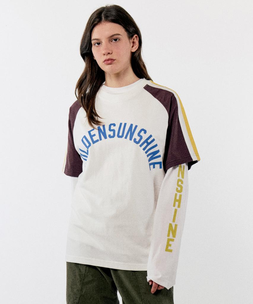 GOLDEN SUNSHINE 2G Raglan Tee_Off White