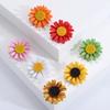 Creative, Stylish And Simple Small Daisy Brooch, Trendy Temperament, Yellow Sunflower Collar Pin, Anti-Light Pin