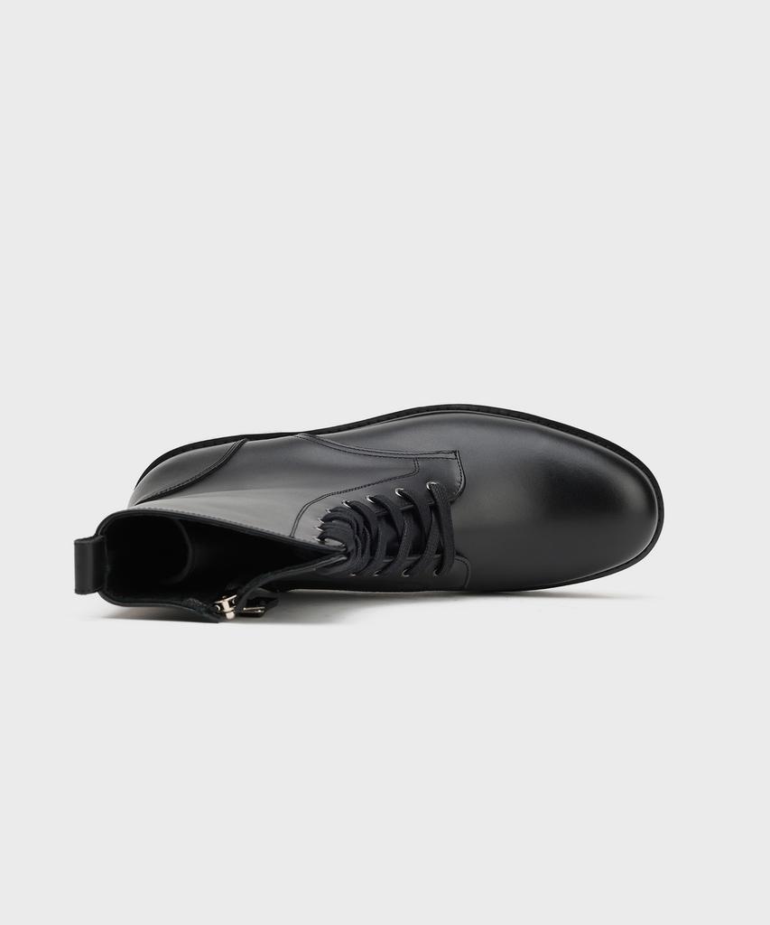 Firenze Atelier [Vibram] Hidden Zipper Round Toe Army Walker 9300 [Fg Black]