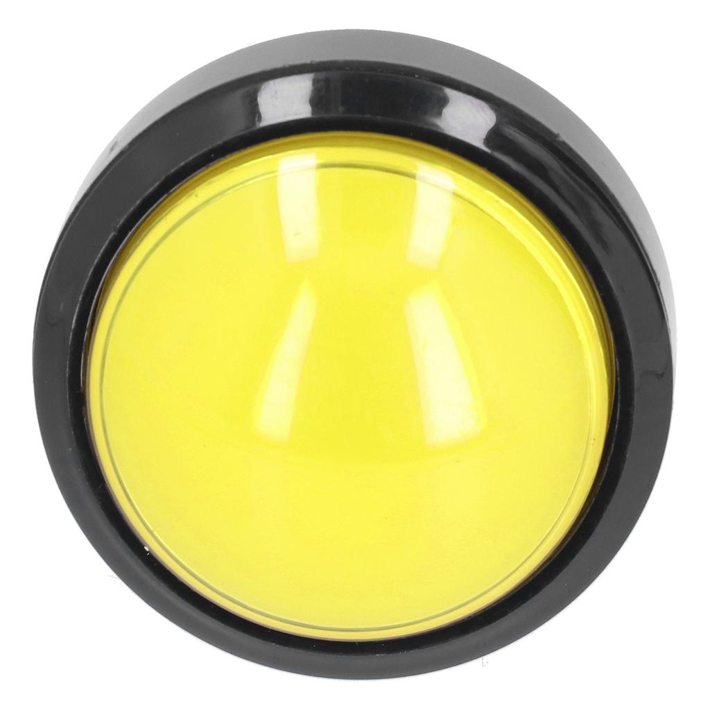 Большая выпуклая кнопка 60 мм, 2 контакта, с LED-подсветкой, для игрового автомата типа "кран"
