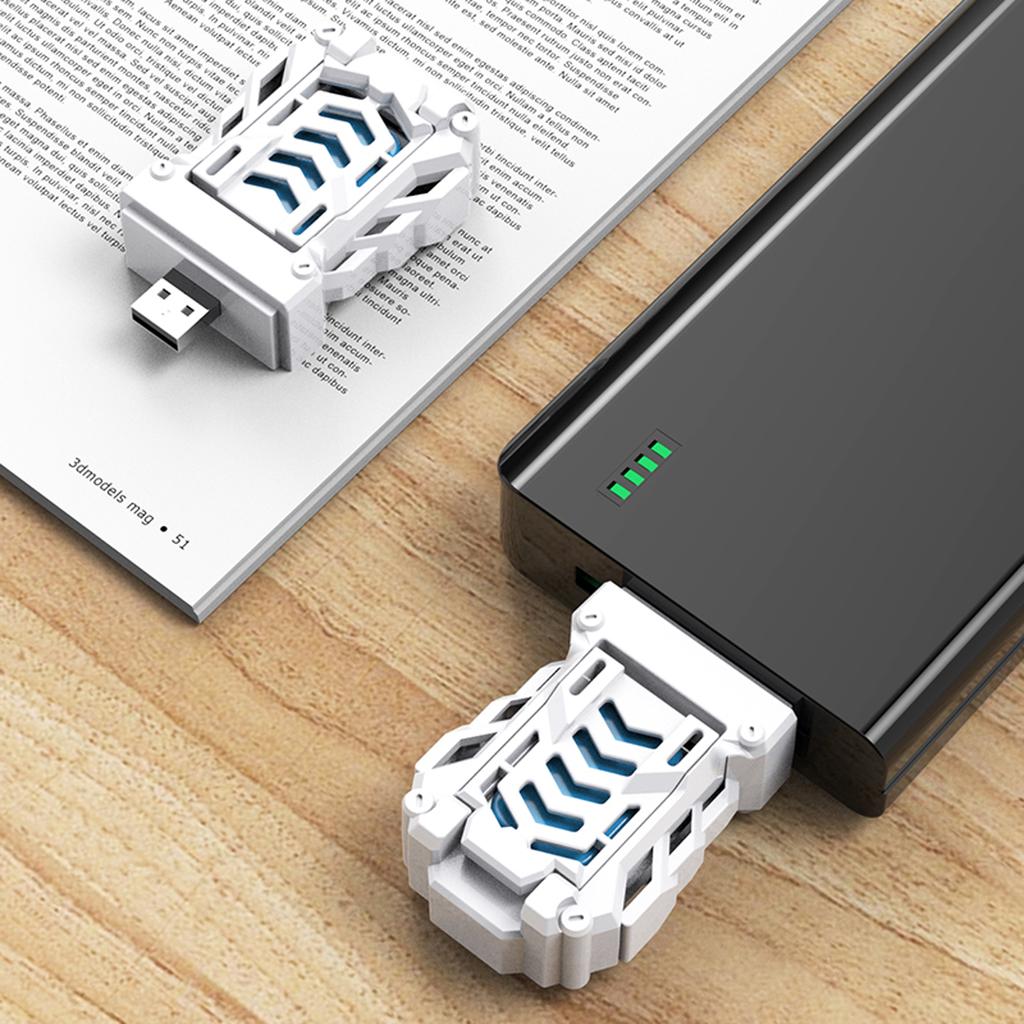 Портативный USB-репеллент от комаров, отпугиватель комаров с подогревом, электронный убийца комаров с 4 шт.