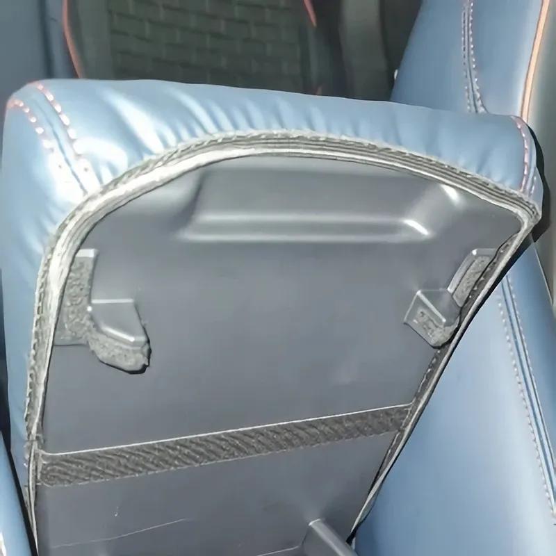 Для Byd Atto3 Yuan Plus Автомобильный коврик на подлокотник Защитная подушка для подлокотника центральной консоли Накладка на ящик для хранения подлокотников из ПУ кожи