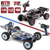 Радиоуправляемая машина Wltoys 124017 124016 Безщеточная Быстрая Радиоуправляемая Машина 144001 Угольная Щетка Высокоскоростная Пульт Дистанционного Управления Внедорожный Гоночный Дрифт Автомобиль Игрушка для Взрослых