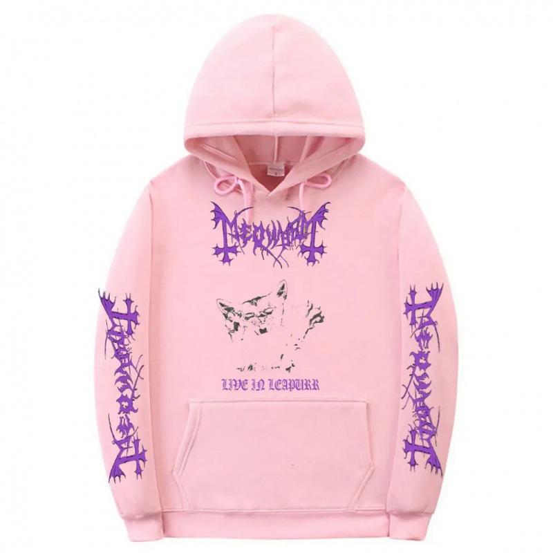 90s Vintage Mayhem Band Live In Leapurr Hoodie