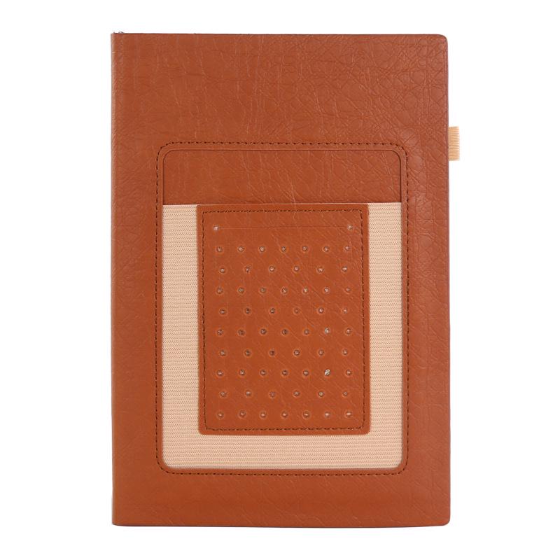 Творческий карманный блокнот формата А5 с держателем для ручки, настраиваемые страницы, компактный дизайн для студентов