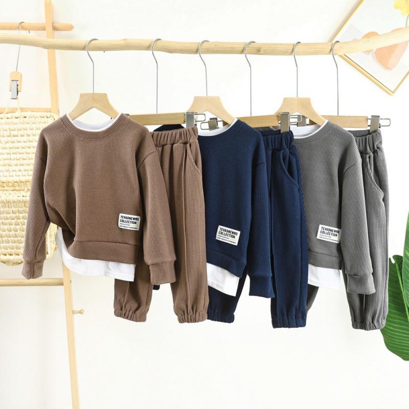 Детский комплект из двух предметов: толстовка и штаны. Повседневный комплект одежды для мальчиков и девочек.