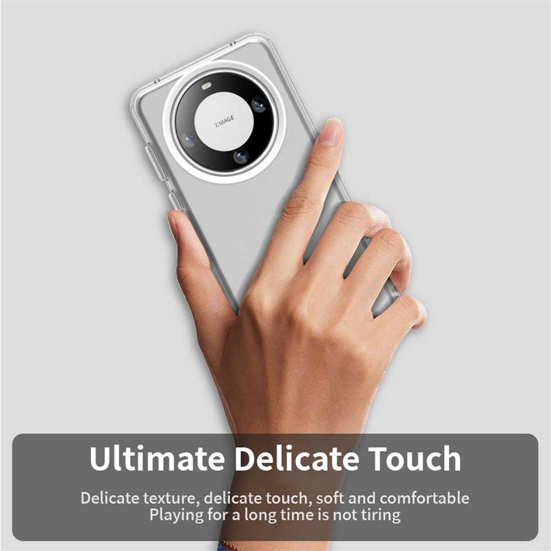 Для Huawei Mate 60 Pro Чехол Чехол Huawei Mate 60 Pro Capa Phone Back Прозрачный Матовый Прозрачный Чехол Huawei Mate 60 Pro