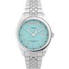 Timex Women's Legacy 36mm Watch, Silver Tone/Blue. One Size, 36mm Legacy Day and Date.