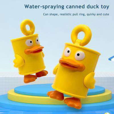 Брызгающая Утка Водный Пистолет Игрушка Вместимость 120 мл Водный Распылитель для Пляжа Бассейна 6-8 м Веселый Радиус