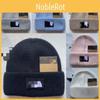 Knit Hat For Women Winter Thick Warm Bunny Fur Street Style Beanie For Outdoor Activities