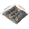 1PC Butt Pad for Home&Office Chair Pad Non-slip Plush Thickened Back Cushion 40x40cm Square Seat Cushion