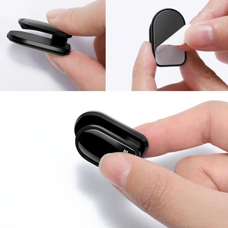 4 шт., креативный автомобильный маленький крючок, аксессуары для интерьера автомобиля, удобный крючок типа пасты