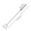 Stainless Steel Grill Cleaning Scraper Silver Barbecue Scraper Grill Cleaner Tool  Camping Cookout