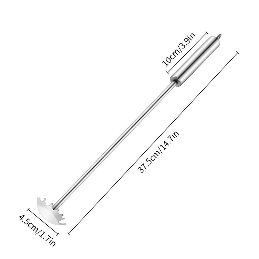Stainless Steel Grill Cleaning Scraper Silver Barbecue Scraper Grill Cleaner Tool Camping Cookout