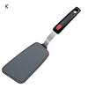 Лопатка термостойкая антипригарная пищевая удобная ручка эргономичная силиконовая кухонная лопатка для готовки бытовые принадлежности