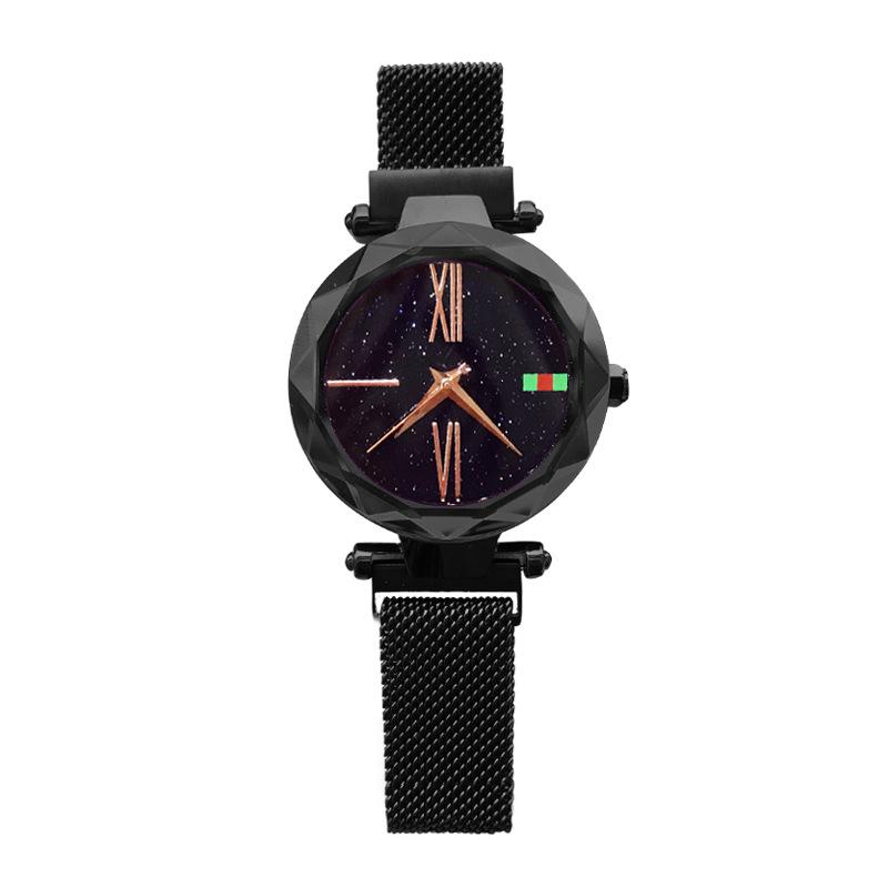 Женские новые модные водонепроницаемые атмосферные простые женские часы Starry Sky Magnet для женщин