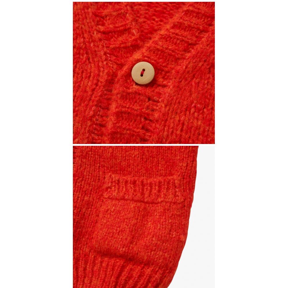 Boboshoz 222ac115 800 Cat Oc lOck V Neck Kids Cardigan