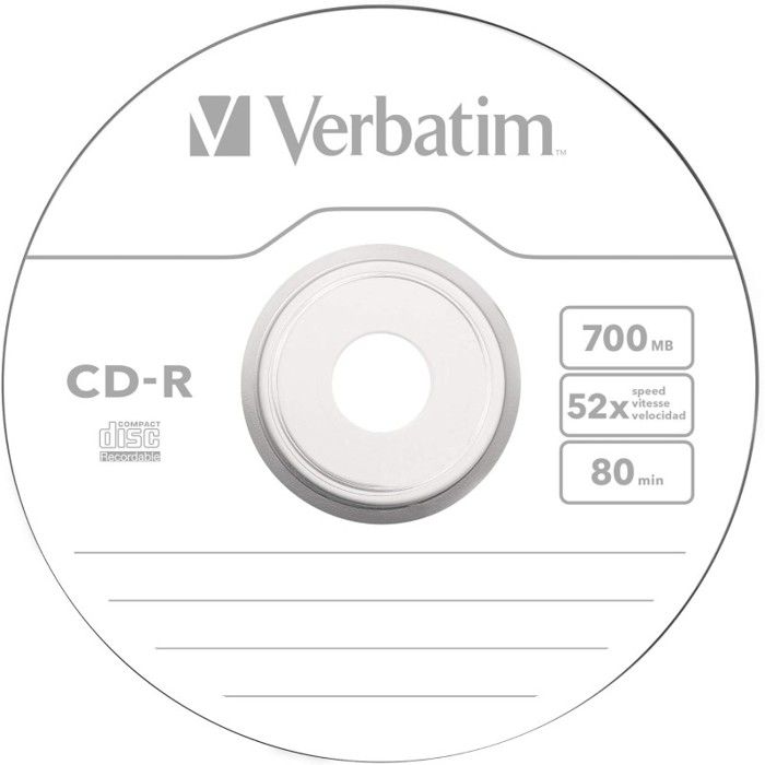 CD-R Verbatim Extra Prot Wrap - 10 Supports - 700 Mo - 80 Min - Vitesse 52x