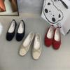 Fashion Bailamos 2025 Spring Women Flat Shoes Flat Soft Heel Casual Ballet Shoes  Fashion Round Toe Shallow Slip On Ballerinas Shoes