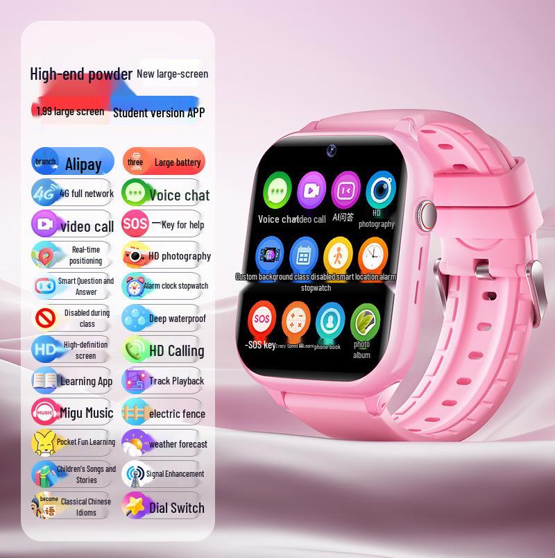 Умные 4G и 5G часы-телефон Mimi Rabbit для подростков и детей