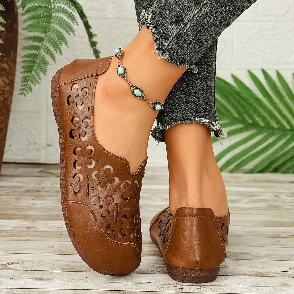 Новые балетки на плоской подошве с открытым носком, слипоны для женщин, коллекция весна 2025, большие размеры, повседневные слипоны