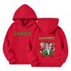 Children's Long-sleeved Loose Pullover Letter-printed Hooded Sweatshirt