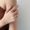 Кольцо с алмазным узором в корейском стиле, покрытое 18-каратным золотом, для модных женщин и студенток