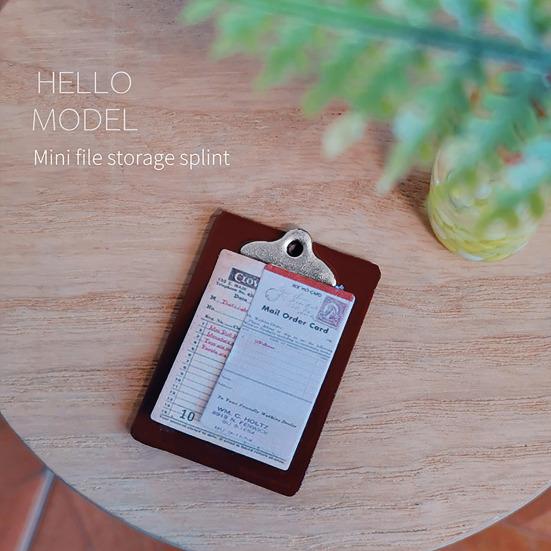 Миниатюрная доска меню Мини-планшет с карточкой меню Аксессуар для куклы для кукольного особняка 1/6 1/12 Сцена кафе-ресторана