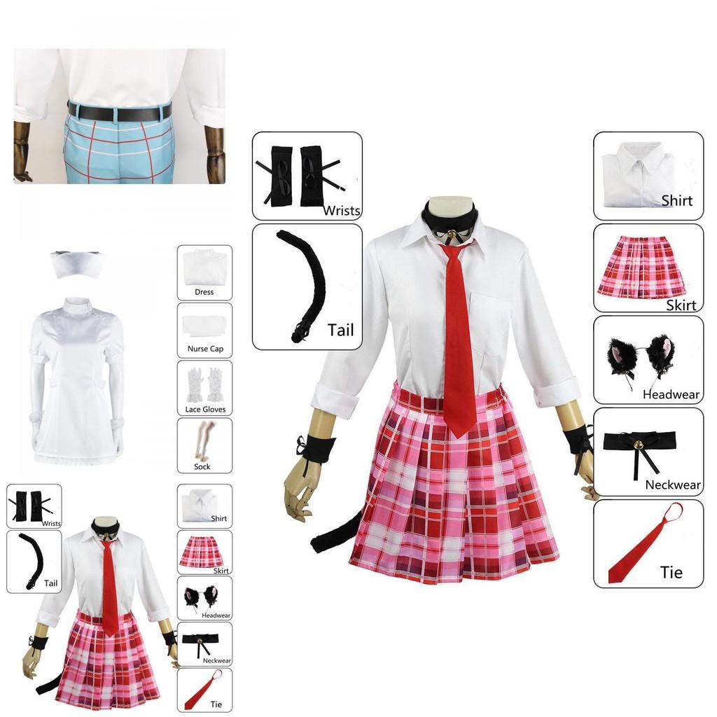 Высококачественный косплей-костюм My Dress-up Darling, легко сочетающаяся рубашка Ваканы Годзё, брюки и галстук-ремень.
