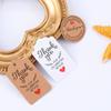 Supplies Handcraft Gardening Labels Merry Christmas Kraft Paper Tags Thank You Labels Hang Tag