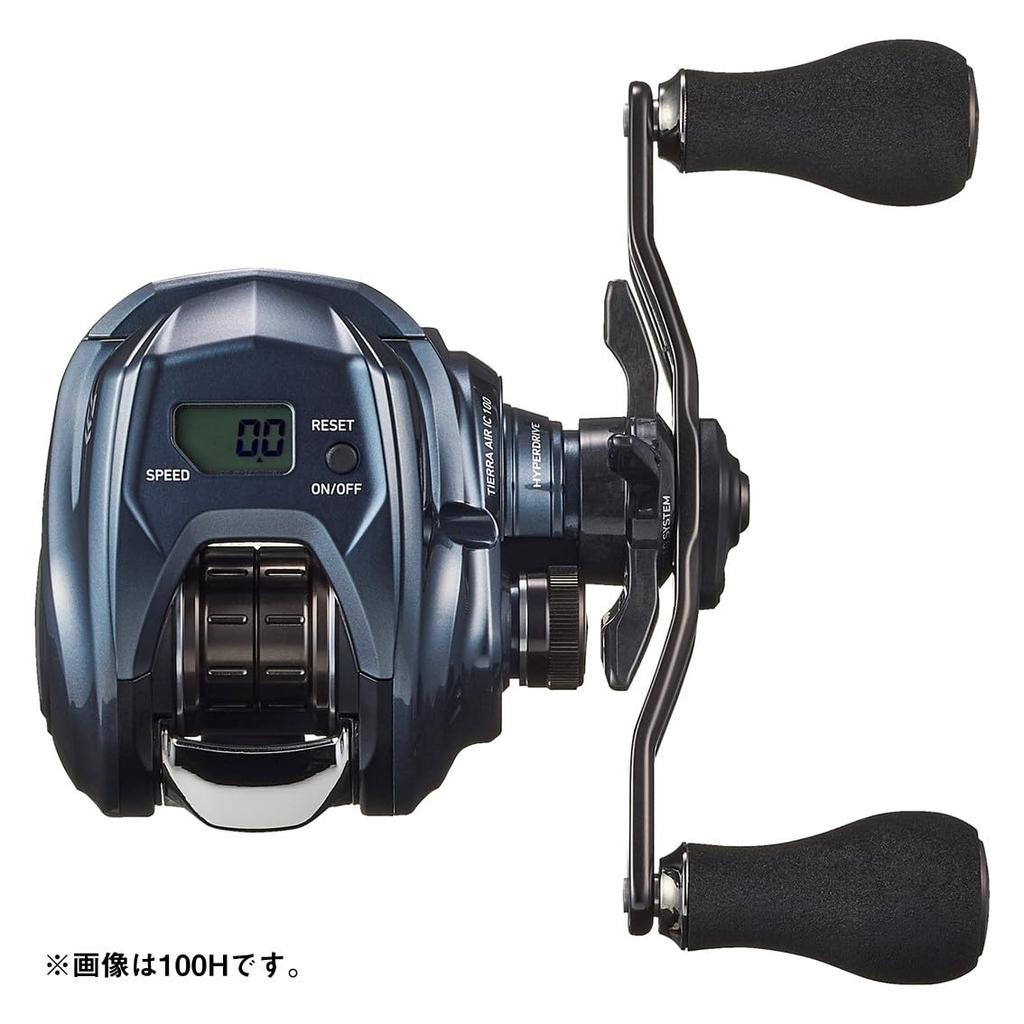 Катушка для приманки DAIWA со счетчиком TIERRA AIR IC 100XH