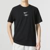 Новая хлопковая футболка Nike Sportswear Big Swoosh для бега и спортзала, черная DZ2882-010