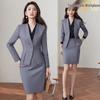 Women's Professional Suit Set: High-End, Elegant Style for Jewelry Store and Salon Work
