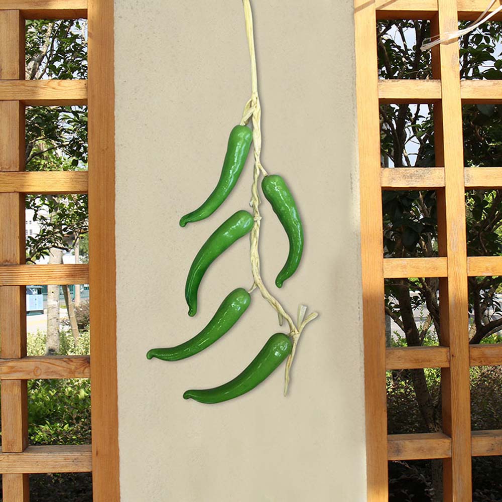 Photography Props Pepper Plants Fake Vegetables Artificial Vegetables Wall Decor Simulation Food