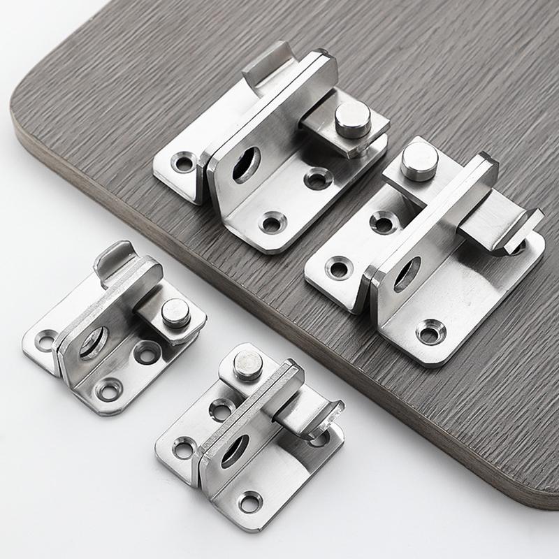 Новая утолщенная противовзломная дверная защелка из нержавеющей стали, предохранительная дверная задвижка, навесной замок, мебельная фурнитура для дома