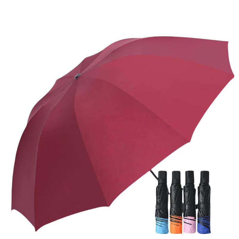 Xinyuxuan 12-Rib Black Coated UV Protection Umbrella