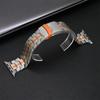 Роскошный ремешок из нержавеющей стали для Apple Watch Band Ultra2 49 мм Series 10 46 мм Звеньевой браслет Iwatch 9 7 8 6 5 SE 45 мм 44 мм Correa