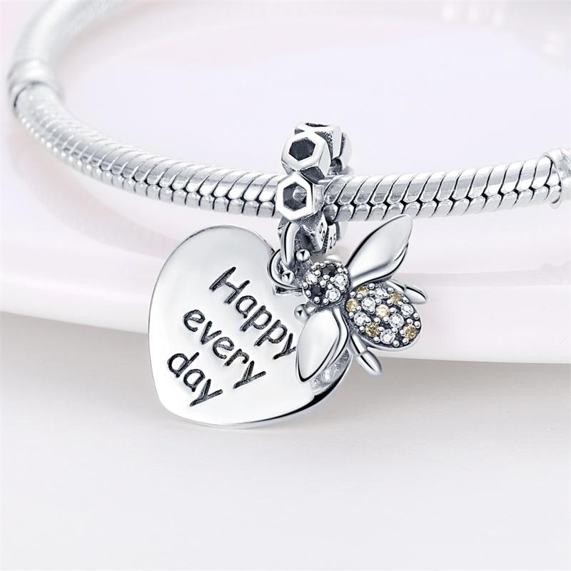 Медные пружинные бусины-подвески серии «Насекомые-бабочки», подарок, подходят для оригинального браслета 3 мм, сделай сам, на день рождения