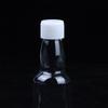 Mini Plastic Drink Bottles 10Pcs 50ML Leakproof Portable Liquor Juice Containers for Daily Use Travel Picnic