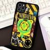 Чехол-магнитный беспроводной чехол для телефона Rock Classic N-Nirvana Band Для IPhone 17 16 15 14 13 12 11 Pro Max Для Magsafe