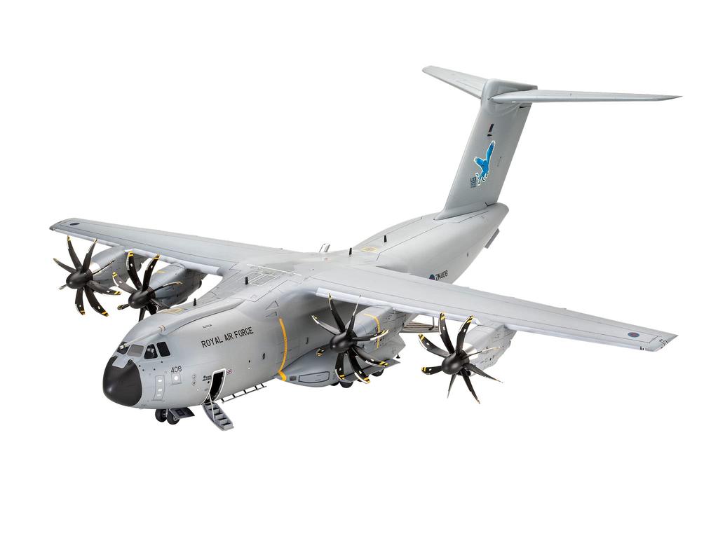 Немецкий самолет Revell Royal Air Force Airbus A400M Atlas Plastic Model 03822 Molding Color (Revell) 1/72