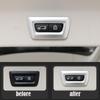 For BMW X3 G01 X4 G02 2018  Accessories ABS Plastic Chrome Car Rear Tail Door Electric Switch Button Frame Cover